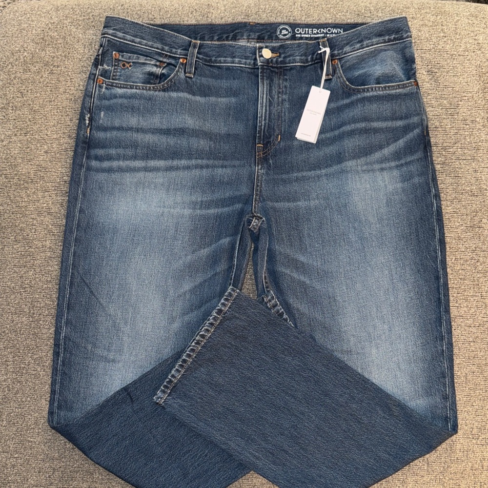 Outerknown Men's Classic Indigo Straight Jeans